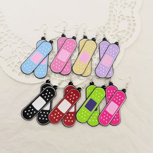 Yami Kawaii Band Aid Earrings