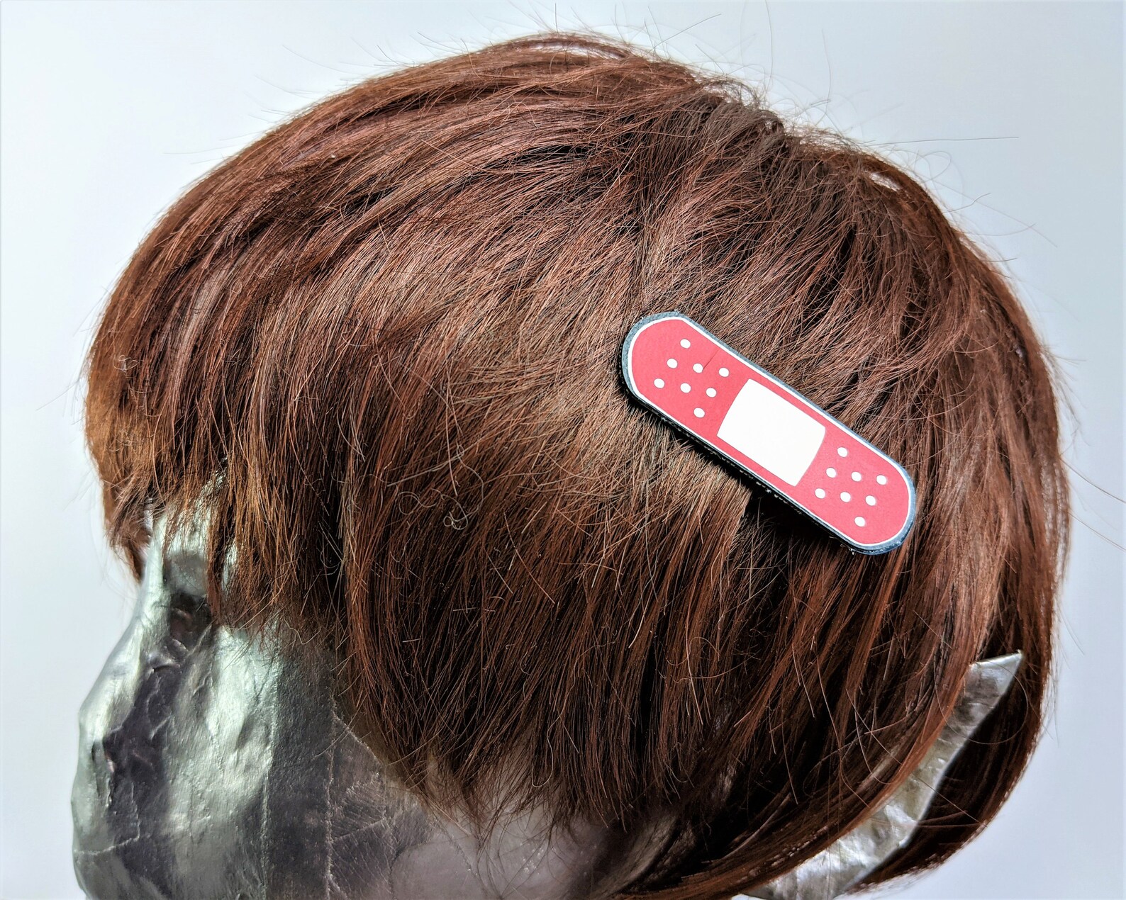 Menhera Kei Red Band Aid Hair Clip Etsy