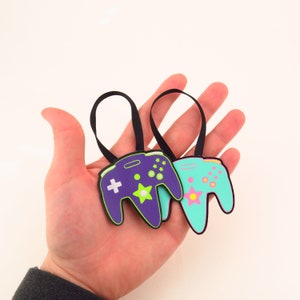 N64 Game Controller Ornament