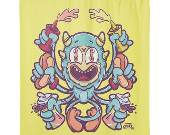 The Glizzler - Shower curtain