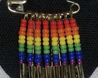 Pride-vlagpen (goud)