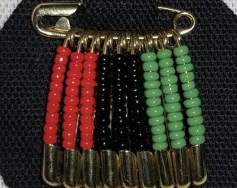 Pin pan-Afrikaanse vlag (goud)