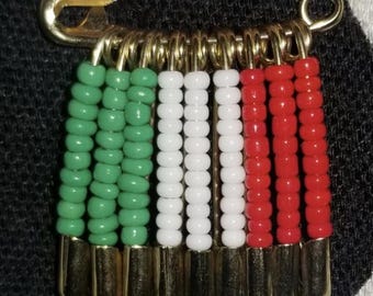 Speld vlag Italië (goud)
