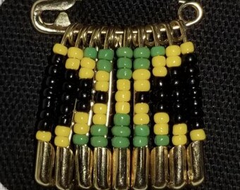 Speld vlag Jamaica (goud)