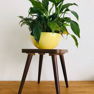 A kidney table / flower stool from the 70s