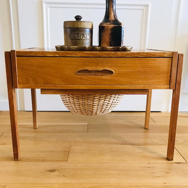 End Tables With Drawers Etsy