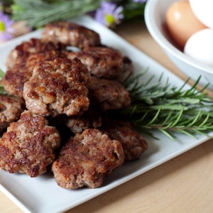 Yak Breakfast Sausage - Mildly Spicy, Super Lean - NO GREASE!!