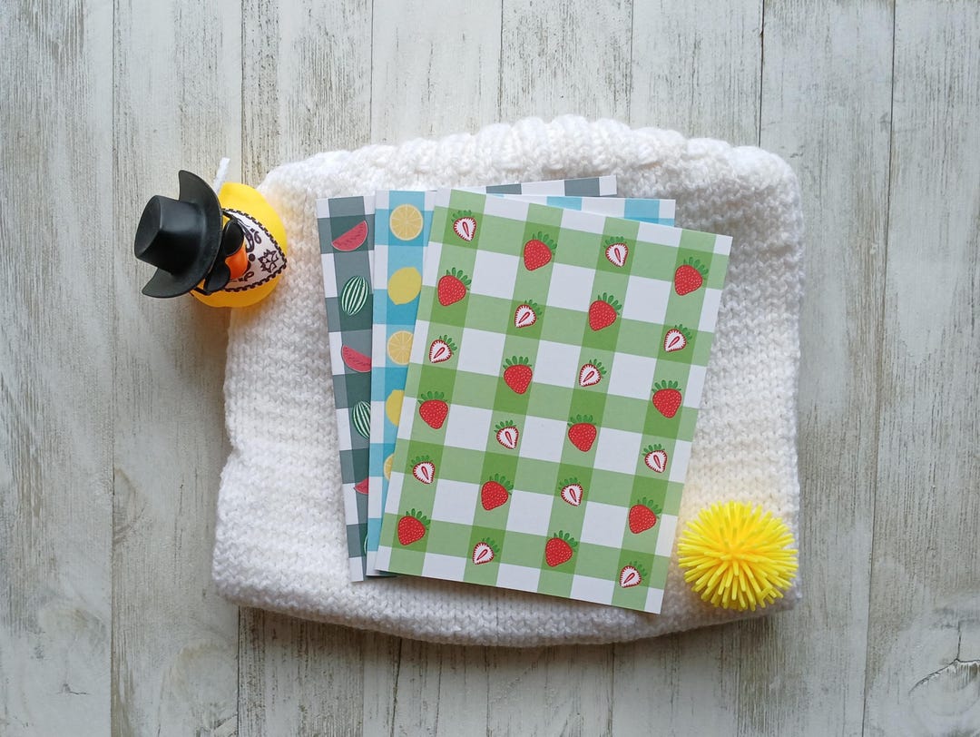 Summer Note Cards – Summer Picnic - Handmade Notecard - Stationery Gift ...