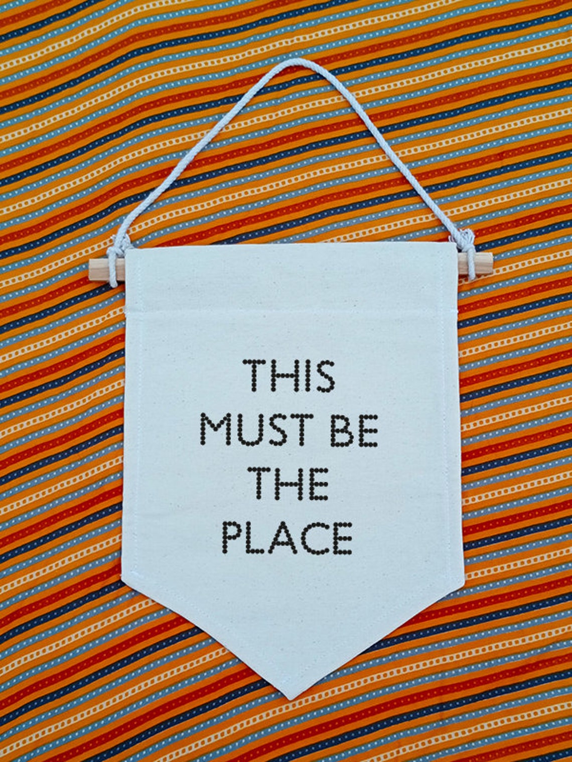 This Must Be The PlaceCanvas BannerFabric Wall HangingWall Etsy