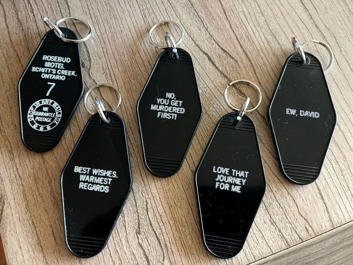 Retro Motel Keychain Love That Journey for Me