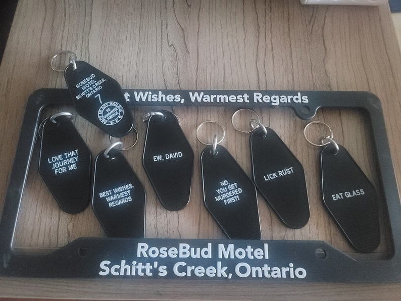 Schitt's Creek Motel Room Tag 