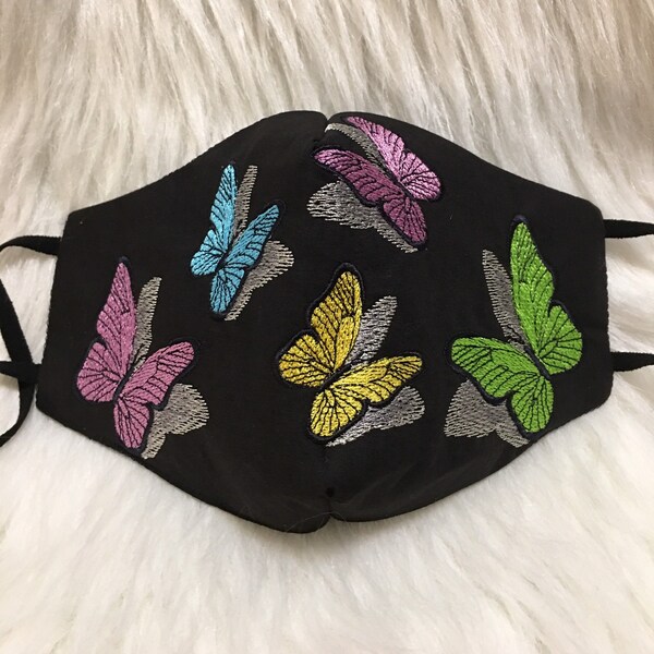 Butterfly Face Mask Etsy