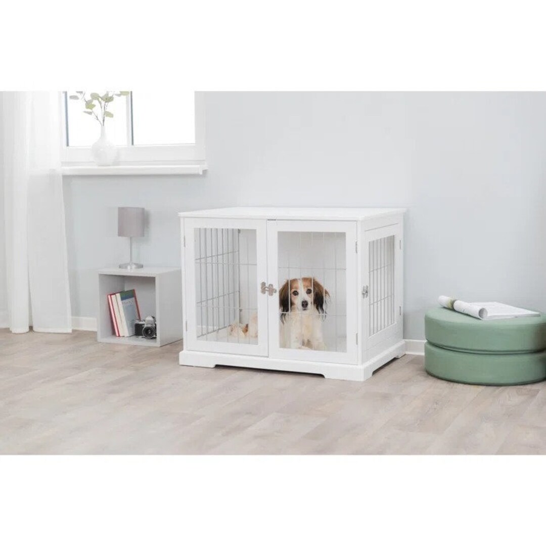 Goetz Furniture Style Pet Crate Etsy