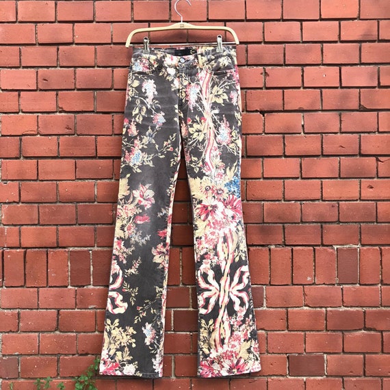 JustCavalli Floral Print Pants