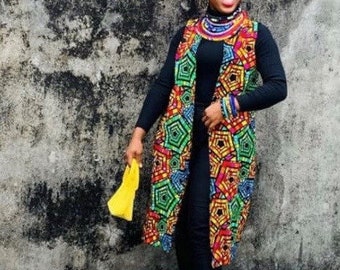 African print kimono-Ankara print kimono-African clothing for women-Ankara clothing-Women clothing