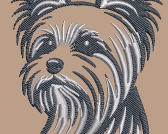 Machine Embroidery Design: Bolognese Dog in 2 Sizes