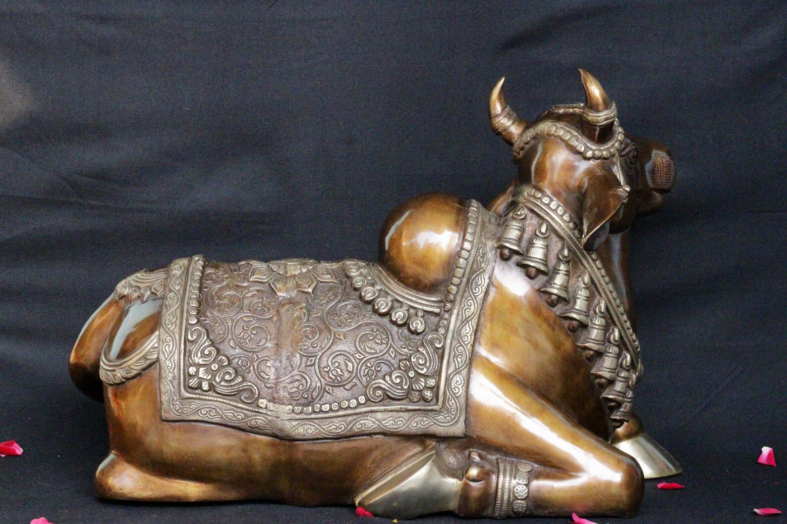 God Nandi Statue15 Inch height Brass Nandi Idol Nandi Cow Etsy