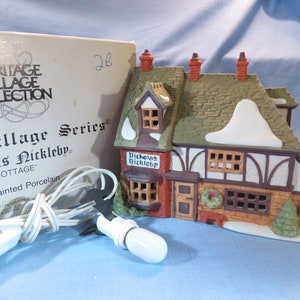 Department 56 Dickens' Village Series, Nicholas Nickleby Cottage