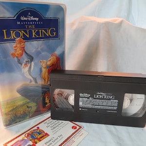 Walt Disney&#39;s Masterpiece, VHS, The Lion King