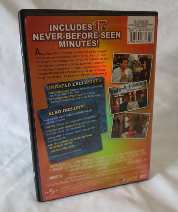 DVD the 40-year-old Virgin - Etsy