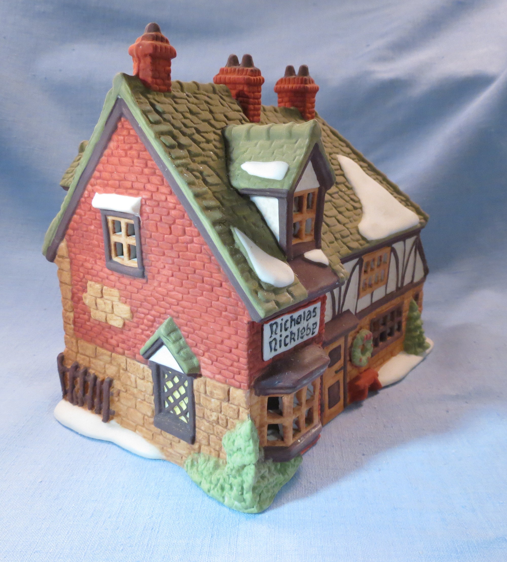 Department 56 Dickens' Village Series, Nicholas Nickleby Cottage Etsy
