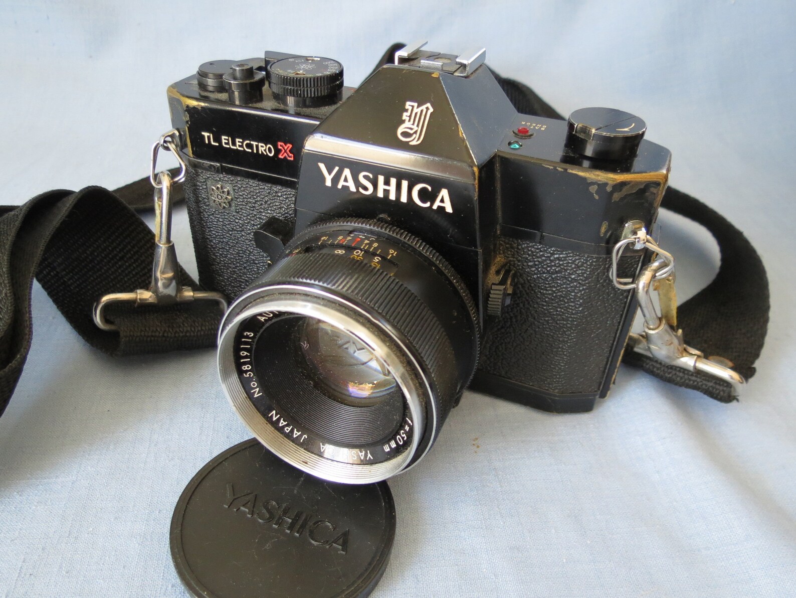 Yashica TL Electro X 35mm Film Camera with 50mm Yashion Lens PLUS