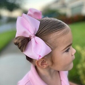 Pink Hair Bow - Hair Bows for Girls - Bows for Girls - Sparkle Hair Bows - Hair Bow Purple - Hair Bow Green - Bows For A Cause
