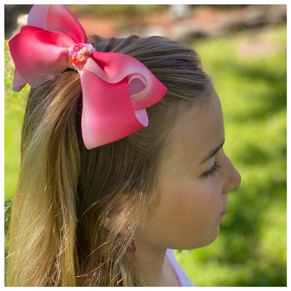 Hair Bows for Girls Hair Bows With Pink Pink Bows Pink Hair Bows Bows for A  Cause 