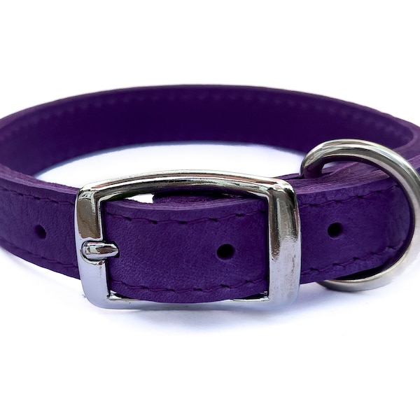 Leather Dog Collars Etsy UK