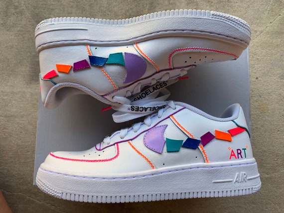 nike air force 1 destroyed swoosh