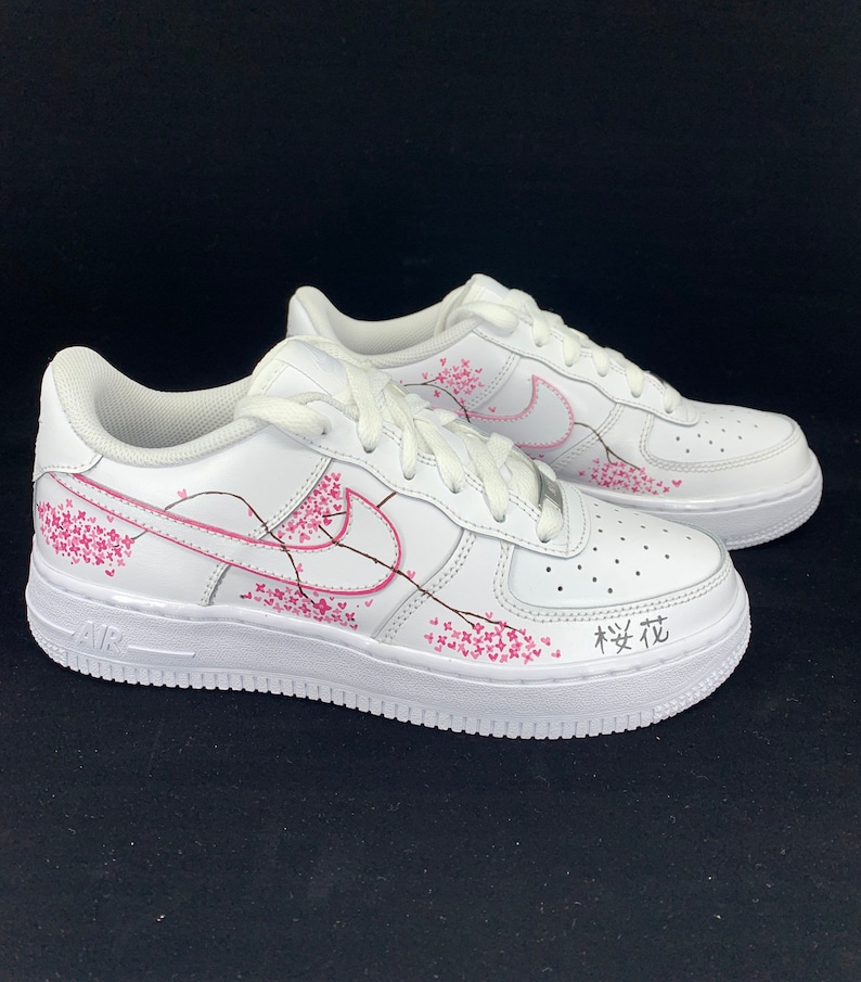 Cherry Blossom Air Force 1 custom air force 1 | Etsy