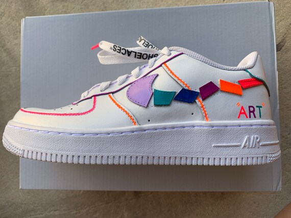 air force 1 swooshes destroyed