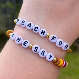 Reach for the Sky Heishi Bead Stretch Bracelet Set | Cowboy Toy Bracelet | Cowboy Toy Jewelry