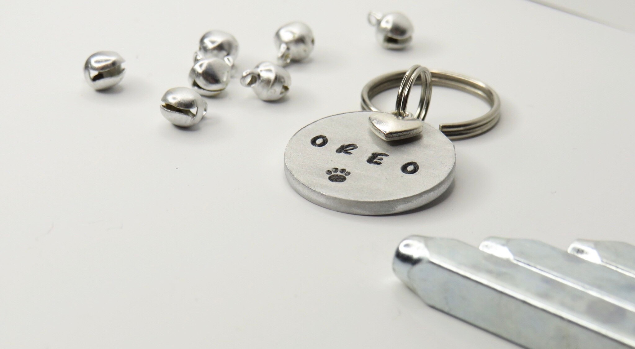 Cat ID Tag Cat Gift Customized Cat Tag Cute Cat Name Tag Etsy