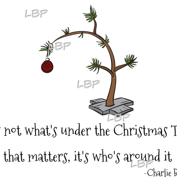 Charlie Brown Christmas Tree Etsy