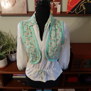 1970s Blouse and Vest