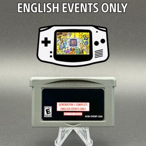 PKMN Gen 3 Complete Event Distribution Cartridge (Ruby/Sapphire/Emerald/FireRed/LeafGreen)