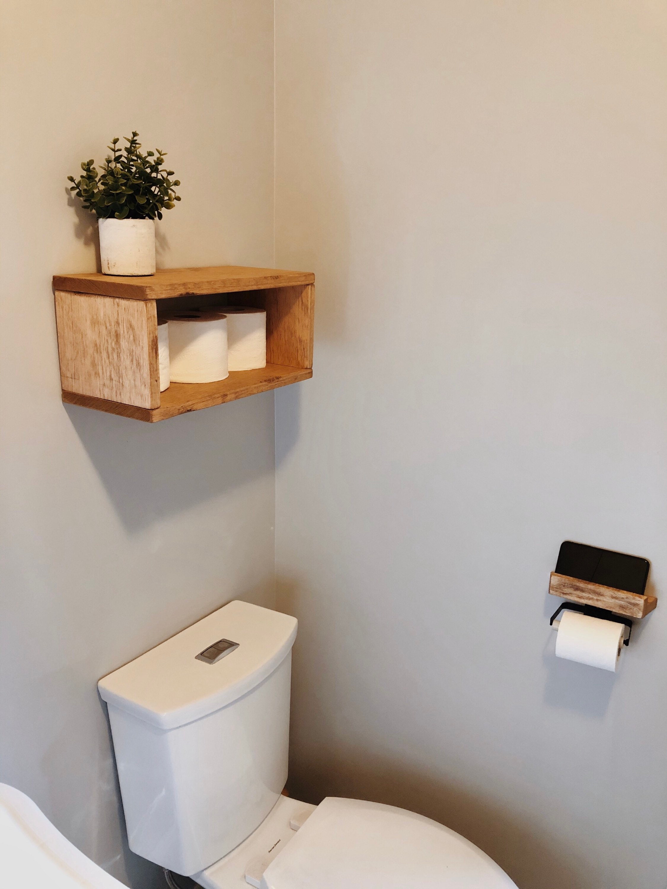 Accesorio de estante / baño del soporte del teléfono | Etsy