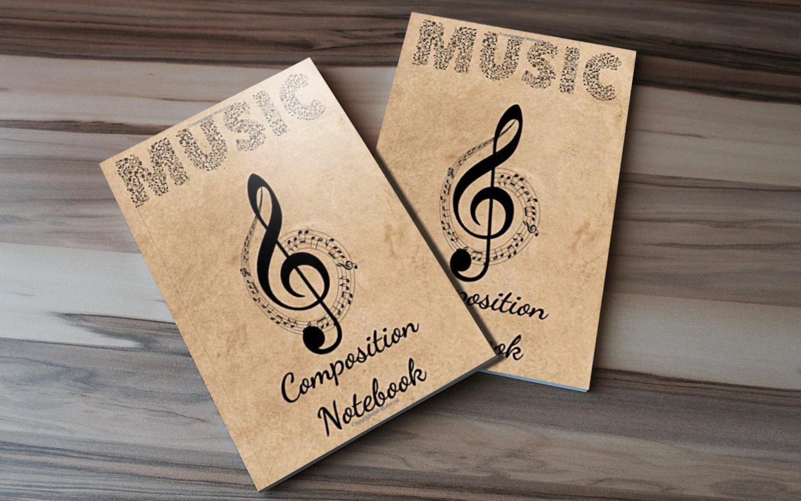 Music Composition Notebook Song Writing Journal Blank Page Etsy