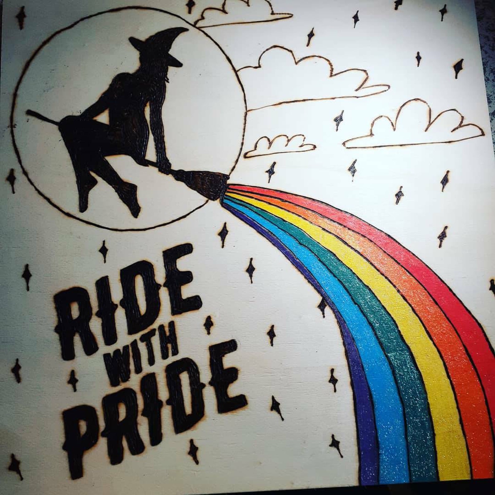 Ride with Pride Etsy