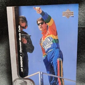 NASCAR -#24 JEFF GORDON - Upper Deck 1997 5"x7" Oversized Trading Card