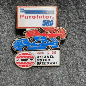 NASCAR - 03/12/1995 Purolator 500- Atlanta Motor Speedway- Racing PIN
