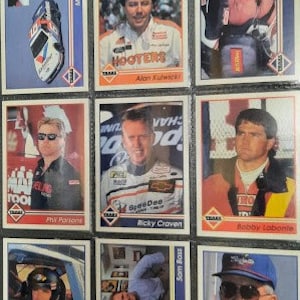 NASCAR- TRAXS- 1992 -  Trading Race Card Set - 208 Cards
