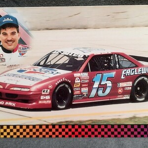 ASA Racing Series - GLENN ALLEN Jr - Racing Photo Card