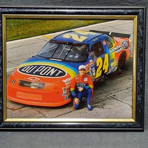 NASCAR - JEFF GORDON - -  #24- Racecar - 8"X10" Photo With Frame