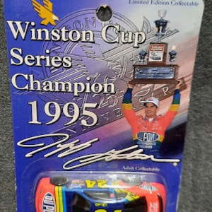 NASCAR -JEFF GORDON - #24  1:64 Diecast Car- 1995 Winston Cup Champion Edition- Rare