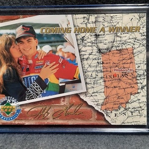 NASCAR -#24 JEFF GORDON - 1995 Upper Deck "Coming Home A Winner" Trading Card Ltd Edition 1140/2500