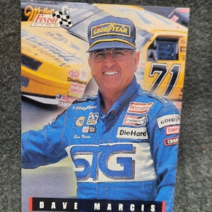 NASCAR - DAVE MARCIS - Cartões colecionáveis de corrida