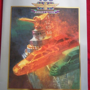 NASCAR- Vintage Racing Program- Brickyard 400 August 5, 1995