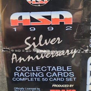 ASA Racing Series- TRAXS- 1992 - Trading Race Card Set - 51 kaarten